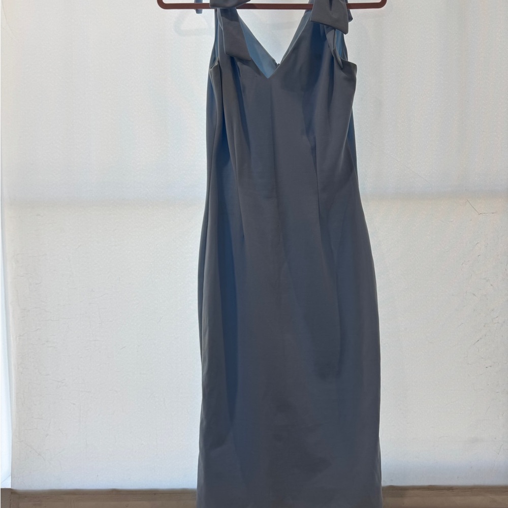 Sophisticated Sleeveless Charcoal Dress